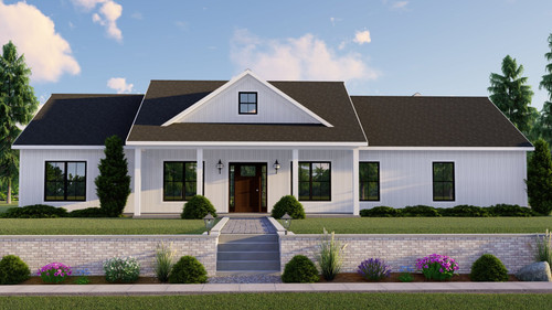 Cottage House Plan - 36221 - Front Exterior