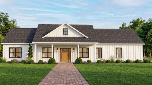 Cottage House Plan - 36221 - Front Exterior