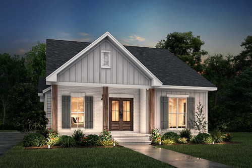 Country House Plan - Maison III 66916 - Front Exterior
