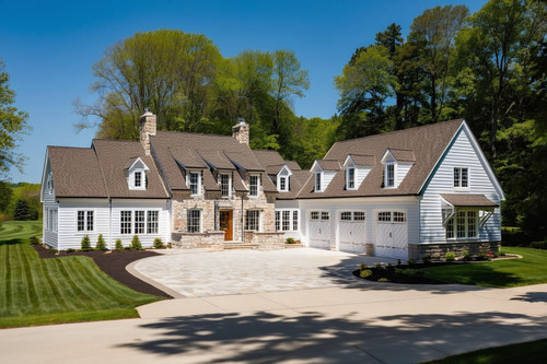 Colonial House Plan - Springdale 17949 - Front Exterior