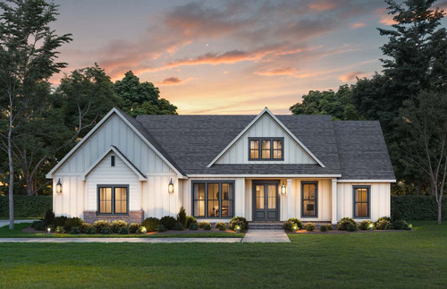 Farmhouse House Plan - Mulberry 2 65525 - Front Exterior