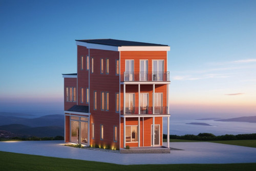 Contemporary House Plan - Hyde Park 42260 - Front Exterior