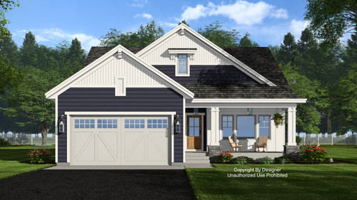 Craftsman House Plan - Hancock 90774 - Front Exterior
