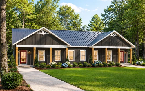 Farmhouse House Plan - 87591 - Front Exterior