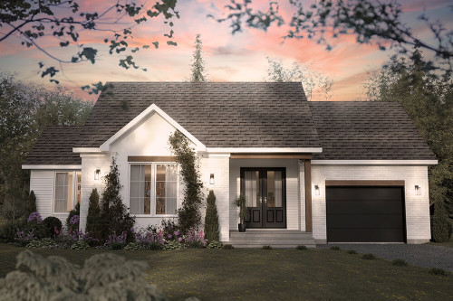 Farmhouse House Plan - Somerset 88840 - Front Exterior