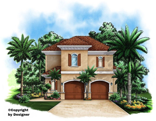 Mediterranean House Plan - 75375 - Front Exterior
