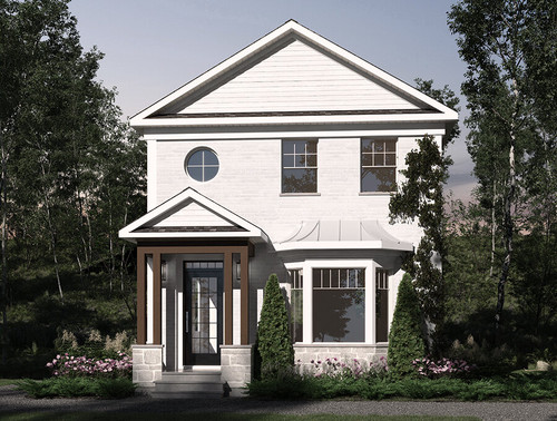 European House Plan - 46806 - Front Exterior