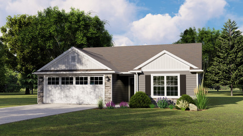 Traditional House Plan - 30389 - Front Exterior