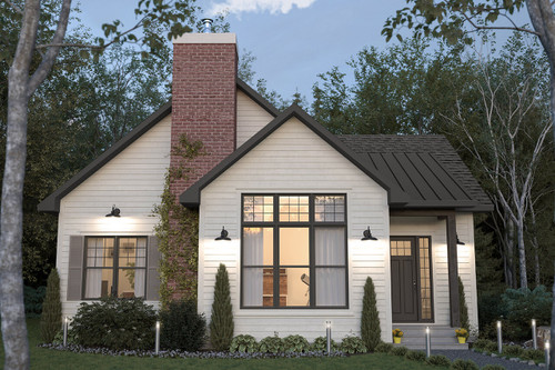 Cottage House Plan - Boston 22179 - Front Exterior