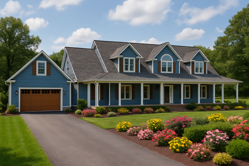 Farmhouse House Plan - Sundance 99034 - Front Exterior