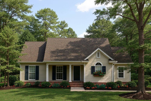 Country House Plan - Travis 46637 - Front Exterior