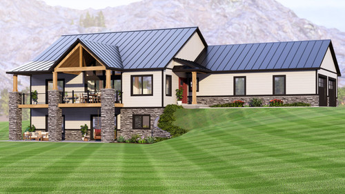 Country House Plan - 71515 - Front Exterior