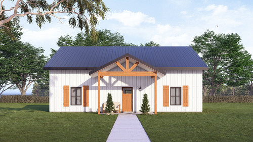 Country House Plan - Canna Lily 62249 - Front Exterior
