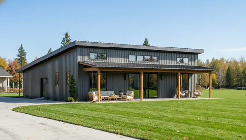 Contemporary House Plan - 98809 - Rear Exterior