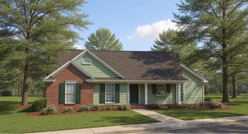 Traditional House Plan - Hanover 28636 - Front Exterior