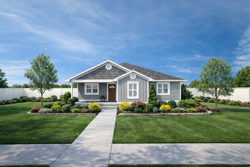 Ranch House Plan - Eliason 20083 - Front Exterior