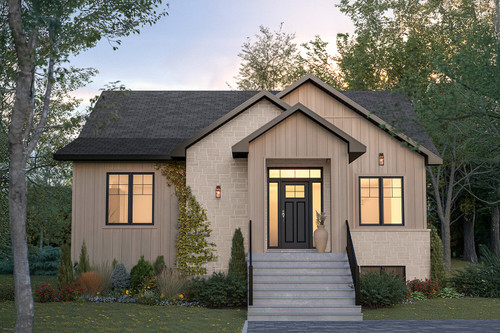 Craftsman House Plan - Cedar Grove 28770 - Front Exterior