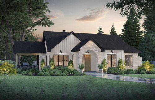 Farmhouse House Plan - Lohan 2 93361 - Front Exterior