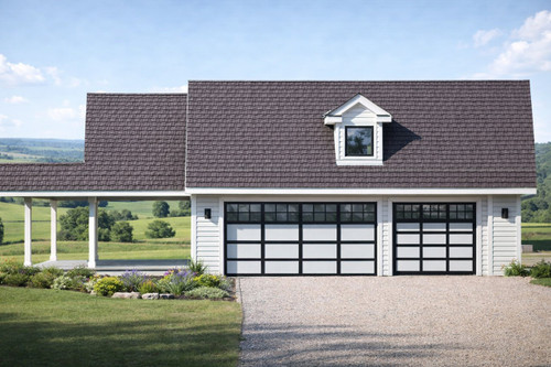Traditional House Plan - Garage w/Attic 80348 - Front Exterior