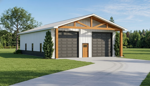 Country House Plan - 52954 - Front Exterior