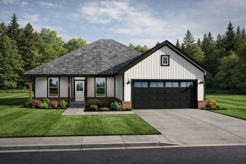 Traditional House Plan - 40298 - Front Exterior