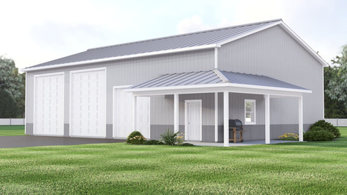 Traditional House Plan - 44487 - Front Exterior