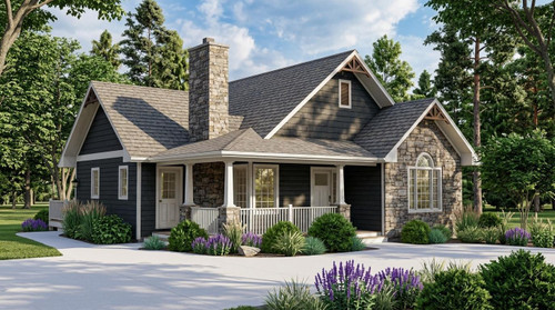 Cottage House Plan - 32353 - Front Exterior