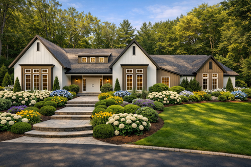 Craftsman House Plan - The Drake 64388 - Front Exterior