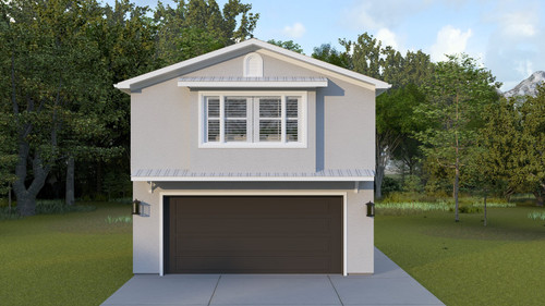 Traditional House Plan - Butts 84750 - Front Exterior