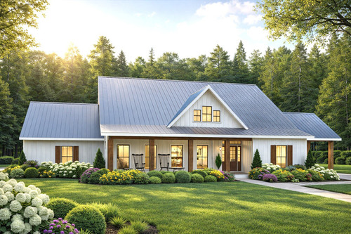 Farmhouse House Plan - 23828 - Front Exterior