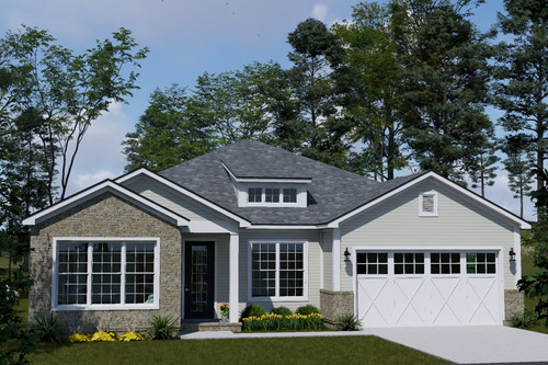 Ranch House Plan - 10809 - Front Exterior