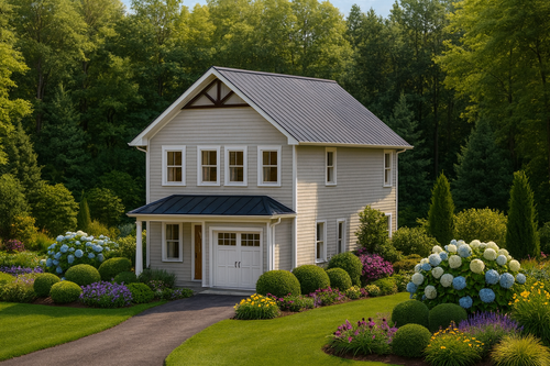 Traditional House Plan - Montauk 64337 - Front Exterior