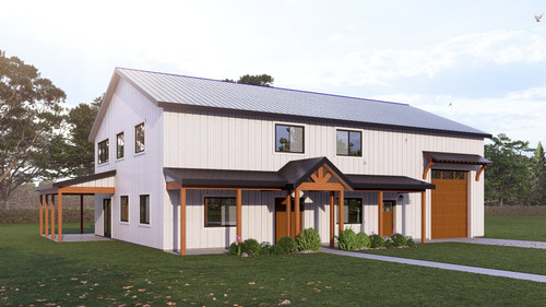 Country House Plan - Cocoa 59654 - Front Exterior