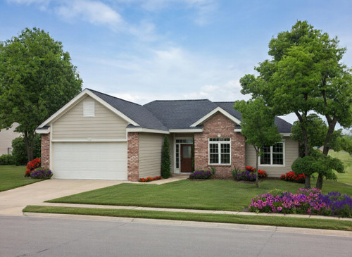 Ranch House Plan - Hetherington 14136 - Front Exterior
