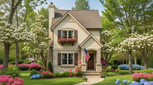 French Country House Plan - Edinburg 93330 - Front Exterior