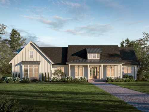Farmhouse House Plan - 86258 - Front Exterior
