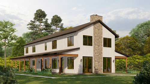 Country House Plan - Lodgepole Pine 59385 - Front Exterior