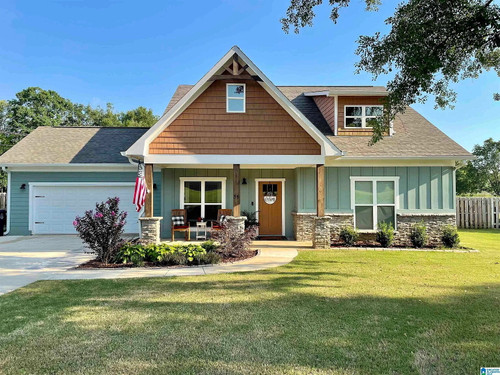Craftsman House Plan - Trafford 31318 - Front Exterior