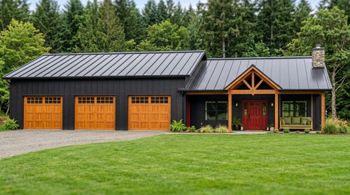 Country House Plan - 71084 - Front Exterior