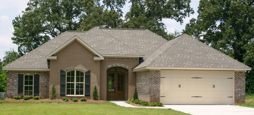 Ranch House Plan - Clear Creek 18258 - Front Exterior