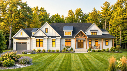 Country House Plan - 82569 - Front Exterior