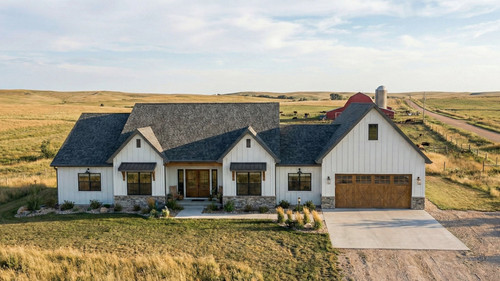 Farmhouse House Plan - Denton Creek 71717 - Front Exterior