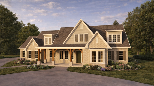 Traditional House Plan - Lambert 69071 - Front Exterior