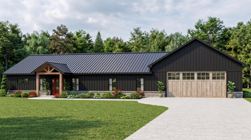Craftsman House Plan - 11212 - Front Exterior