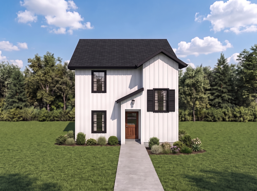 Farmhouse House Plan - 25515 - Front Exterior