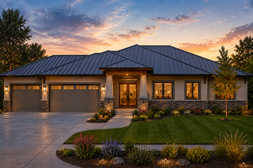 Ranch House Plan - Mt Ogden 11886 - Front Exterior