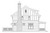 Traditional House Plan - Franklin 10233 - Left Exterior