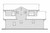 Bungalow House Plan - 11603 - Rear Exterior