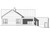 Farmhouse House Plan - Olympe 3 12408 - Rear Exterior