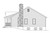 Ranch House Plan - 12520 - Right Exterior
